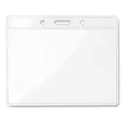 Identyfikator przezroczysty z PVC 10x8 cm BADGY