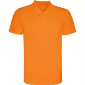 Fluor Orange - Sportowa koszulka polo z poliestru 150 g/m² ROLY MONZHA 0404