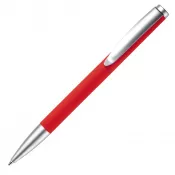 czerwony - Metalowy długopis Modena