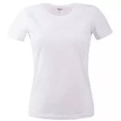 white - Koszulka bawełniana damska 150 g/m² KEYA WCS 150 