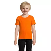 Koszulka dziecięca organiczna Sol's PIONEER KIDS Pomaranczowy