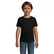 Koszulka dziecięca 150 g/m² Sol's REGENT FIT KIDS Deep Black