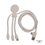 naturalny - 2088 | Xoopar Mr. Bio Long Eco Charging Cable