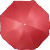 czerwony - Parasol plażowy ø150 cm