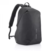 czarny - Bobby Soft plecak chroniący przed kieszonkowcami