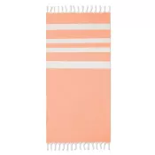 Ręcznik hammam z recyklingu 75x150 cm 140 g/m² AGOURA Pomaranczowy