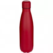 Czerwony - Cove jednościenna butelka na wodę o pojemności 750 ml wykonana ze stali nierdzewnej z recyklingu z certyfikatem RCS