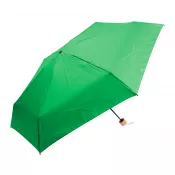 zielony - Mini parasol manualny ø89 cm z RPET Miniboo