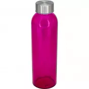 różowy - Butelka szklana 500 ml EUGEN
