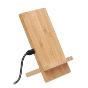 Ładowarka bezprzewodowa bambusowa 10W WHIPPY PLUS