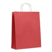 Torba prezentowa papierowa duża 90 g/m² PAPER TONE L Czerwony