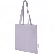 Liljowy - Madras torba na zakupy z bawełny z recyklingu 140 g/m² 38x42c 