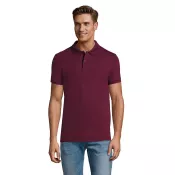 Koszulka polo męska piqué 180 g/m² Sol's PERFECT MEN Burgundy