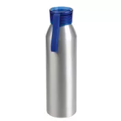 niebieski - Aluminiowa butelka COLOURED 650 ml