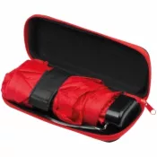 czerwony - Mini parasol kieszonkowy ø92 cm