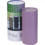 fioletowy - Kubek termiczny stalowy z recyklingu LE PORT MoLu 360 ml