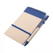 ciemno niebieski - Ecocard notatnik