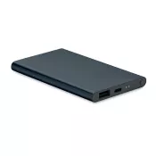 Powerbank płaski 4000 mAh aluminiowy POWERFLAT C Francuski Granat