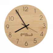 drewno - Bambusowy zegar ścienny | Imani