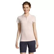 Koszulka polo damska piqué 210 g/m² Sol's PEOPLE Pale Pink