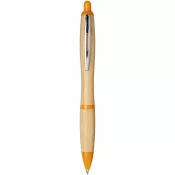 Piasek pustyni-Pomarańczowy - Bambusowy długopis Nash