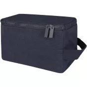 Granatowy - Organizer na przybory toaletowe z materiałów recyklingowanych Pack 500 g/m² Aware™ 