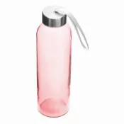 czerwony - Butelka szklana