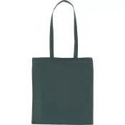 ciemnozielony - Torba bawełniana z długimi uszami 140 g/m2 COPENHAGEN