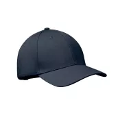 Czapka z daszkiem 6-panelowa 280 g/m² BAHAMAS Francuski Granat