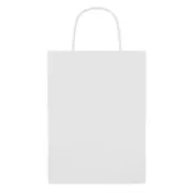 Torba papierowa z recyklingu 150 g/m² PAPER MEDIUM Bialy