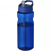 Niebieski - Bidon H2O Eco o pojemności 650 ml z wieczkiem z dzióbkiem