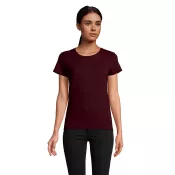 Koszulka organiczna 175 g/m² Sol's PIONEER WOMEN Burgundy