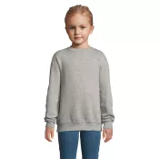 Bluza dziecięca 280 g/m² Sol's NEW SUPREME KIDS Szary Melanż