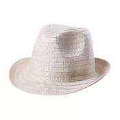 naturalny - Licem kapelusz słomkowy