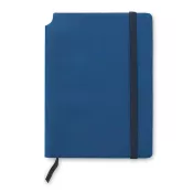 Notes A5 w okładce z PU 80 kartek w linię SOFTNOTE Niebieski