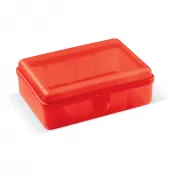 czerwony transparentny - Lunchbox One 950ml