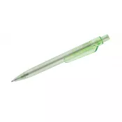 zielony jasny - Długopis z recyklingu ERPET