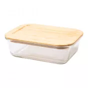 brązowy - Lunch box Glasial 1000 ml