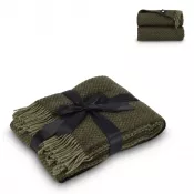 Sagaform Ulli dot Kocyk wykonany w 100% z wełny nowozelandzkiej 