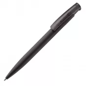 czarny - Długopis plastikowy Avalon soft touch