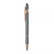Długopis z aluminium z recyklingu SCRIBBLE Kamienny Szary