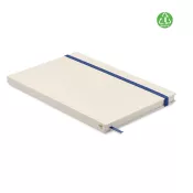 Notes A5 z recyklingu 80 kartek w linię MITO NOTE Niebieski