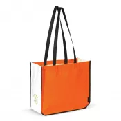 pomarańczowy - Duża torba na zakupy 120g/m²
