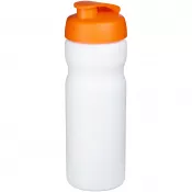 Biały-Pomarańczowy - Bidon Baseline® Plus o pojemności 650 ml z otwieranym wieczkiem