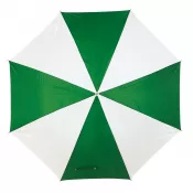 biało-zielony - Parasol automatyczny Ø103 cm DANCE