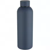 Hale Blue - Spring jednościenna butelka na wodę o pojemności 750 ml wykonana ze stali nierdzewnej z recyklingu z certyfikatem RCS