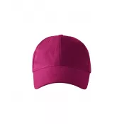 Fuksjowy - Reklamowa czapka z daszkiem Malfini 6P 305