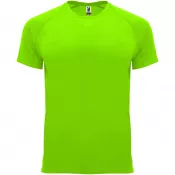 Fluor Green - Bahrain sportowa koszulka dziecięca z krótkim rękawem