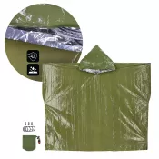 Dried Green - Ponczo termiczne 2 w 1 do survivalu na świeżym powietrzu