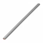 szary - Ołówek stolarski drewniany 25 cm - HB